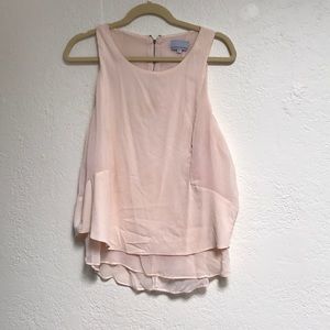 Light peach tank